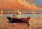 Gloucester Harbor，1873年，布面油画