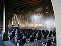 Interno della sala dell'assemblee, la Kaisersaal