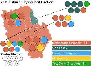 <span class="mw-page-title-main">2011 Lisburn City Council election</span> Local government election in Northern Ireland