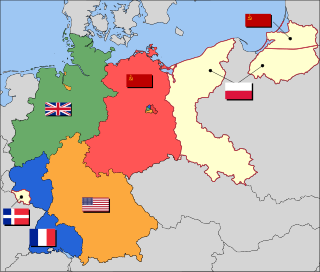 <span class="mw-page-title-main">Bizone</span> Joint zone of British and US occupied West Germany