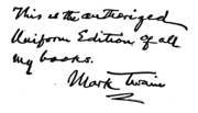 Thumbnail for File:Mark Twain writings with signature.png