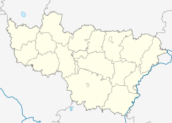 Mitkino is located in Vladimir Oblast