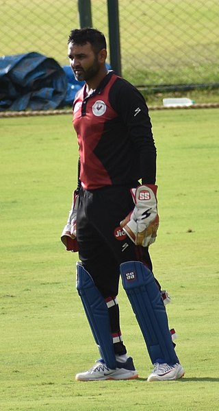 <span class="mw-page-title-main">Parthiv Patel</span> Indian cricketer (born 1985)