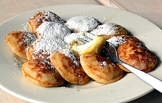 <span class="mw-page-title-main">Poffertjes</span> Traditional Dutch batter treat