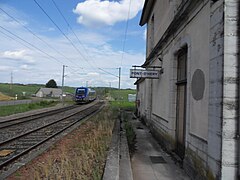 L'ancienne gare de Pont-d'Héry.