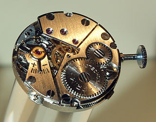 <span class="mw-page-title-main">Clockwork</span> Mechanism of a clock