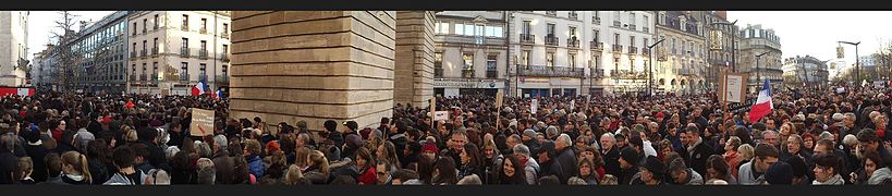 À Dijon, place Darcy.