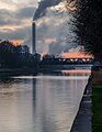 Rhein-Herne-Kanal Abendstimmung