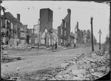 Ruins in the commercial district