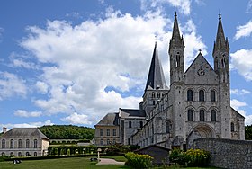 Vue générale de l'abbaye.