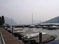 attracco sul lago d’Iseo