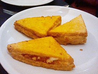 <i>Carrozza</i> (sandwich) Italian dish