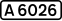 UK road A6026.svg