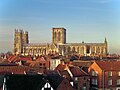 View on York Minster from M&S building