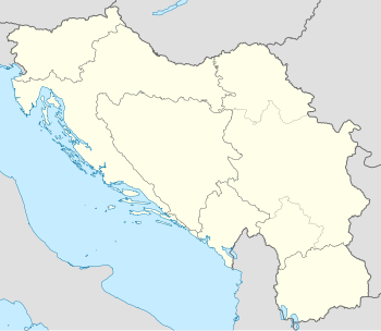 1979–80 Yugoslav Second League is located in Yugoslavia