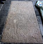 Grave stone in Äspö church, Sweden.