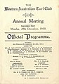 1930 WATC Railway Stakes showing raceday officials