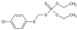 Structuurformule van carbofenotion