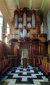 Chapel at the college Chapel at St Catharine's College, Cambridge.jpg