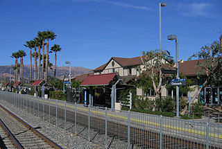 <span class="mw-page-title-main">Ventura County Line</span> Commuter rail line in Southern California