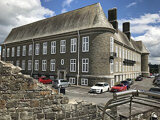 <span class="mw-page-title-main">County Hall, Carmarthen</span> County building in Carmarthen, Wales