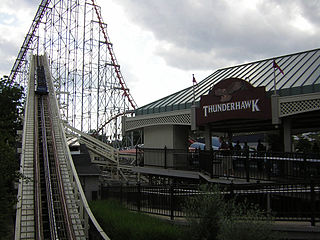 <span class="mw-page-title-main">Thunderhawk (Dorney Park)</span> Roller coaster