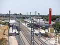 Estación de trenes de Valdelagrana, El Puerto de Santa María, Cádiz, España.