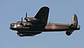 The Canadian Warlane Heritage (CWHM) "Mynarski Memorial" Lancaster flying at the 2006 AirVenture America air show at Oshkosh, Wisconsin