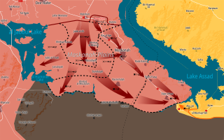 <span class="mw-page-title-main">Maskanah Plains offensive</span> Offensive