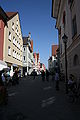 Blick in die Kalchstraße in Memmingen