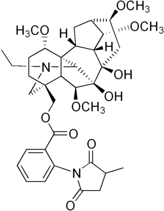 <span class="mw-page-title-main">Methyllycaconitine</span> Chemical compound