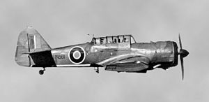 A Miles Martinet. Aircraft as this were used as target tug by no. 691 squadron Miles Martinet.jpg