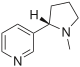 Structure moléculaire de la nicotine