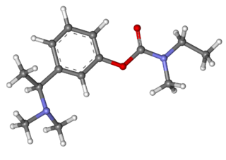 <span class="mw-page-title-main">Rivastigmine</span> Chemical compound