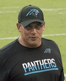 Rivera as Carolina Panthers head coach, 2016 Ron Rivera (28639710560).jpg