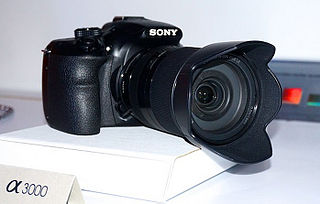 <span class="mw-page-title-main">Sony α3000</span> Camera model