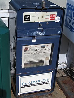 <i>The Advocate</i> (Stamford) daily newspaper based in Stamford, Connecticut, USA