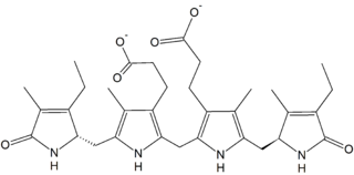 <span class="mw-page-title-main">Urobilinogen</span> Chemical compound