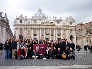 John Felice Rome Center Jesuit, catholic school in Via Massimi, Monte Mario, Rome