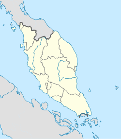 George Town is located in Peninsular Malaysia