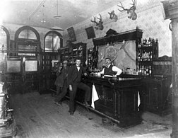 Toll Gate Saloon Black Hawkissa Coloradossa 1897.