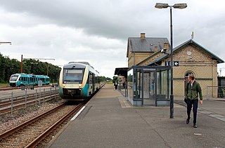 <span class="mw-page-title-main">Varde railway station</span> Railway station in West Jutland, Denmark