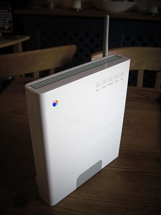 <span class="mw-page-title-main">BT Smart Hub</span> Family of wireless residential gateway router modems distributed by BT