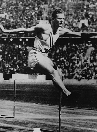 <span class="mw-page-title-main">Athletics at the 1936 Summer Olympics – Men's 400 metres hurdles</span> Olympic athletics event