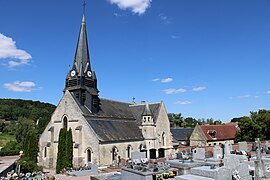 L'église St-Médard.