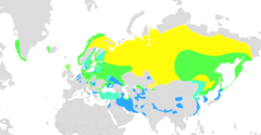 Mapa występowania