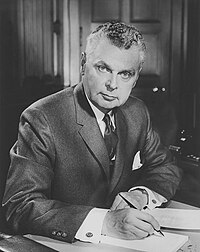 Progressive Conservative Prime Minister John Diefenbaker who served from 1957 to 1963. John G. Diefenbaker.jpg