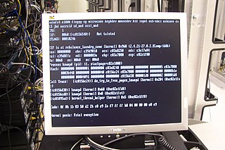 <span class="mw-page-title-main">Kernel panic</span> Fatal error condition associated with Unix-like computer operating systems