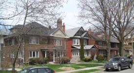 Typical homes in Moore Park