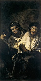 Women Laughing is often seen as a companion work, a feminine counterpart to Men Reading Mujeres riendo.jpg